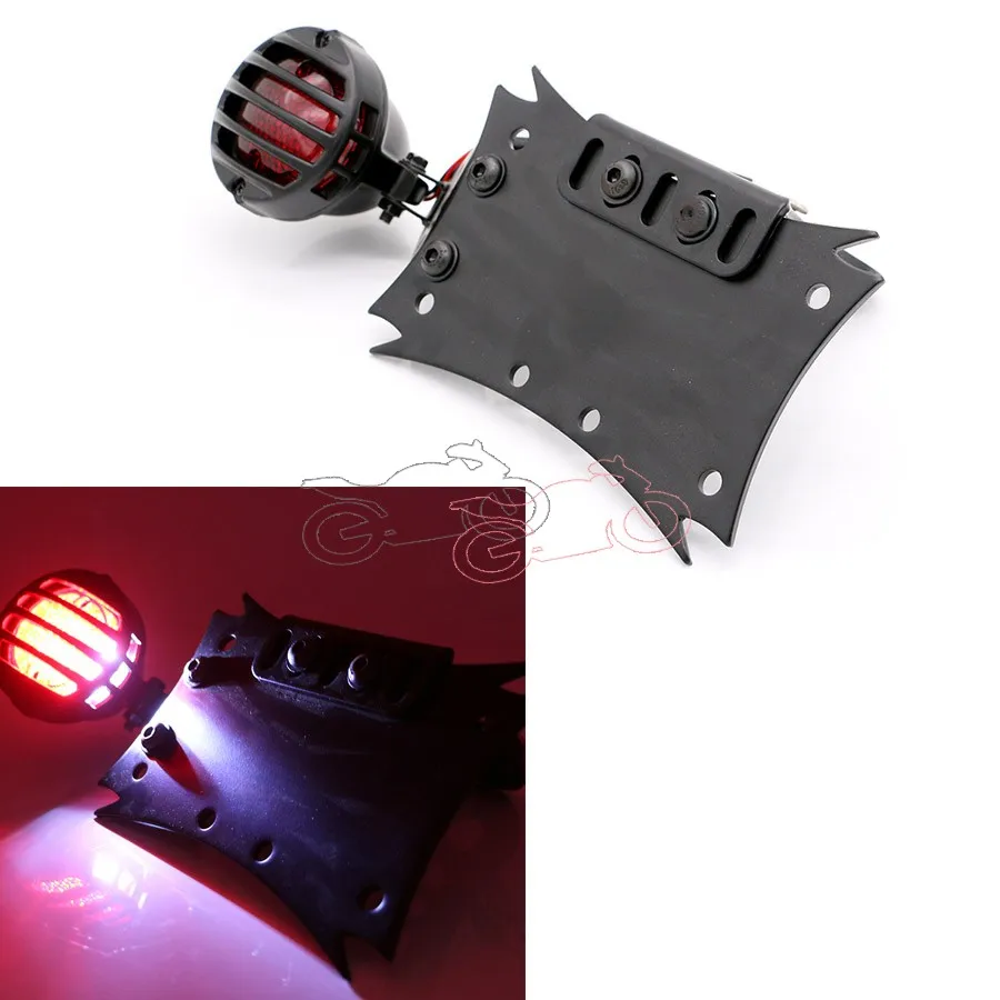Motorcycle Black Flame Style License Plate Bracket Brake Taillight For Harley Cruiser Bobber Chopper Street Standard Dirt Bike
Motorcycle Black Flame Style License Plate Bracket Brake Taillight For Harley Cruiser Bobber Chopper Street Standard Dirt Bike