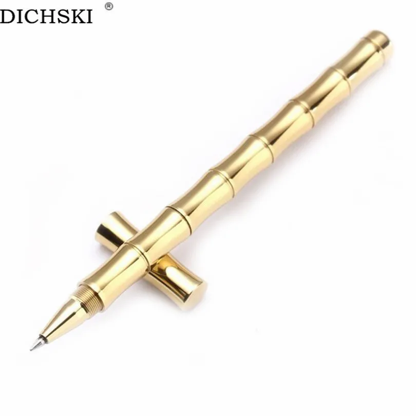 DICHSKI 1 шт. бамбуковая секция съемная ручная латунная Коллекция подарков тонкое резьбовое соединение тщательно отполированная Ручка-роллер
DICHSKI 1 шт. бамбуковая секция съемная ручная латунная Коллекция подарков тонкое резьбовое соединение тщательно отполированная Ручка-роллер