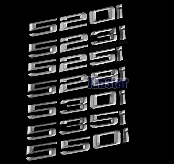 Original quality car rear Emblem sticker for BMW 5 series E39 E60 E61 F10 F11 520i 523i 525i 528i 530i 535i 550i
Original quality car rear Emblem sticker for BMW 5 series E39 E60 E61 F10 F11 520i 523i 525i 528i 530i 535i 550i