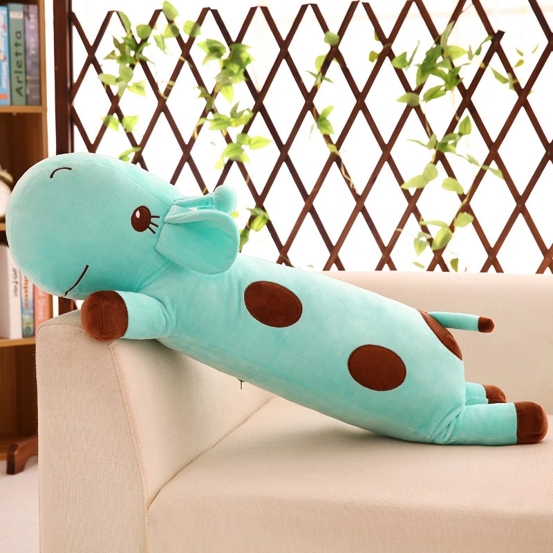 Super Cute Giraffe Plush Toys Soft Sika Deer Pillow Dolls Kawaii Stuffed Lovely Animals Cushion Toy for Kids Baby 40cm | Игрушки и хобби