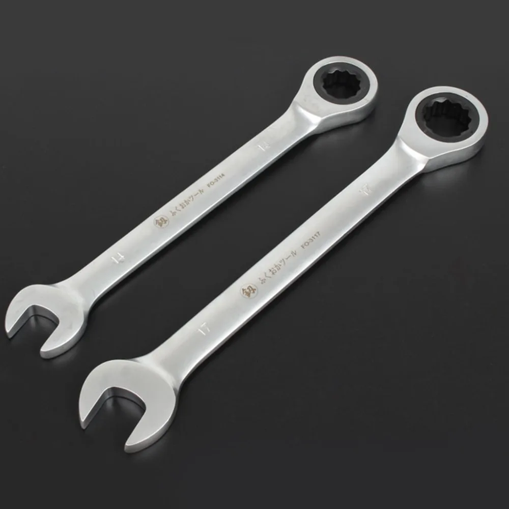 7Pcs Cr-V Wrench Set 8/10/12/13/14/17/19mm Double End Ratcheting Wrench Set Key Set Spanner Key Auto Repair Hand Tool Set
7Pcs Cr-V Wrench Set 8/10/12/13/14/17/19mm Double End Ratcheting Wrench Set Key Set Spanner Key Auto Repair Hand Tool Set