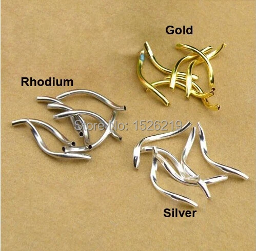 50pcs/lot 2*25mm Tube Connectors Jewelry Finding Decoration Metal Curve Tube Bracelets Curved Charms F12
50pcs/lot 2*25mm Tube Connectors Jewelry Finding Decoration Metal Curve Tube Bracelets Curved Charms F12