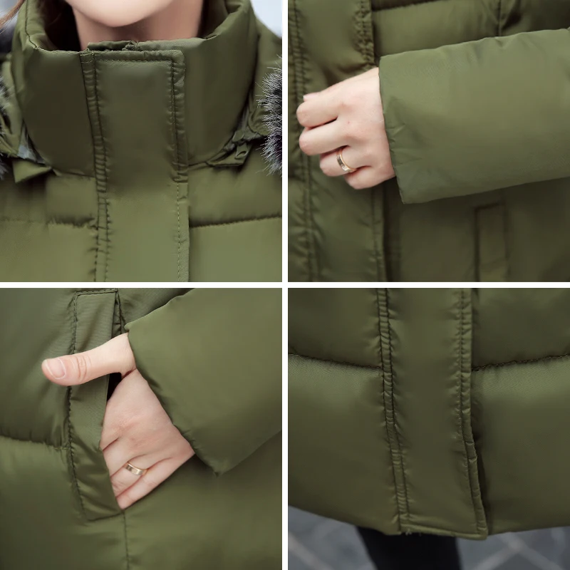 2019 winter jacket women thick warm big fur collar women long coat hooded cotton padded outerwear female parka high quality
2019 winter jacket women thick warm big fur collar women long coat hooded cotton padded outerwear female parka high quality