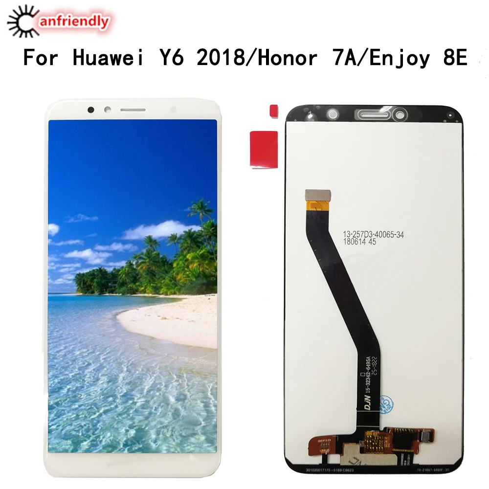 5.7" LCD For huawei honor 7A y6 2018 enjoy 8E honor7A LCD Display+Touch panel Screen Digitizer with frame Assembly Replacement
5.7" LCD For huawei honor 7A y6 2018 enjoy 8E honor7A LCD Display+Touch panel Screen Digitizer with frame Assembly Replacement
