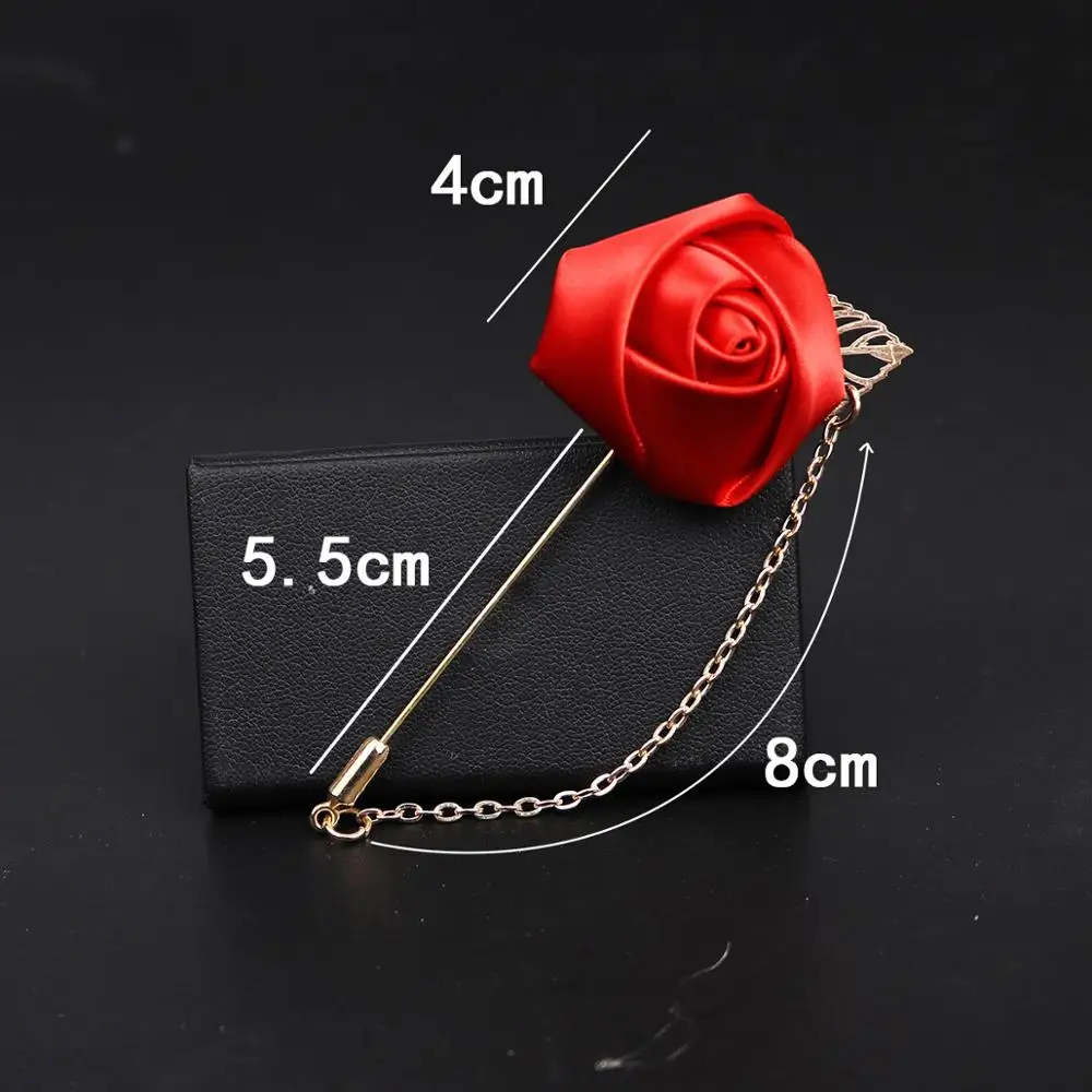 Handmade Fabric Flower Charming Brooches Men Women Business Suit Accessories Rose Flower Brooch Pins Wedding Party Jewelry
Handmade Fabric Flower Charming Brooches Men Women Business Suit Accessories Rose Flower Brooch Pins Wedding Party Jewelry
