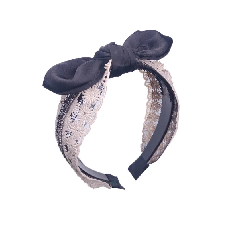 Korea Silk Yarn Lace Flower Hairband for Women Fashion Crystal Wide Headband for Girls Headband Party Hair Bows Hair Accessories
Korea Silk Yarn Lace Flower Hairband for Women Fashion Crystal Wide Headband for Girls Headband Party Hair Bows Hair Accessories