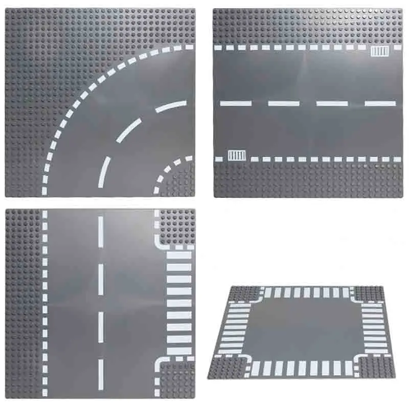 2019 New Building Blocks Base Plates Road Plate Straight Crossroad Curve T-Junction Block Baseplate Toys for Kids Drop
2019 New Building Blocks Base Plates Road Plate Straight Crossroad Curve T-Junction Block Baseplate Toys for Kids Drop