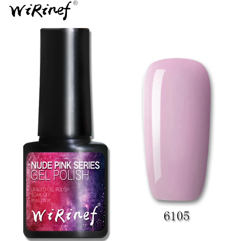 WiRinef 5 Colors UV LED Gel Polish 8ml Pink Series Nail Gel Varnish Nail Art Manicure Pure Color Gel Lacquer
WiRinef 5 Colors UV LED Gel Polish 8ml Pink Series Nail Gel Varnish Nail Art Manicure Pure Color Gel Lacquer