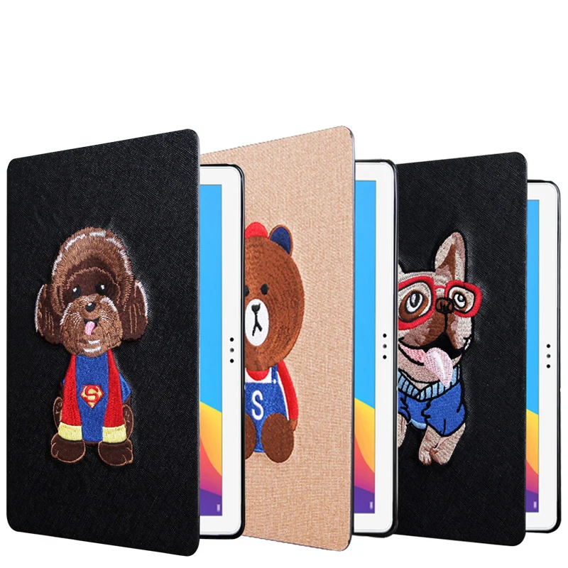 3D embroidery Case for Huawei MediaPad T5 10 Cases AGS2-W09 AGS2-L09 AGS2-L03 10.1'' Tablet Flip PU Leather Cover
3D embroidery Case for Huawei MediaPad T5 10 Cases AGS2-W09 AGS2-L09 AGS2-L03 10.1'' Tablet Flip PU Leather Cover