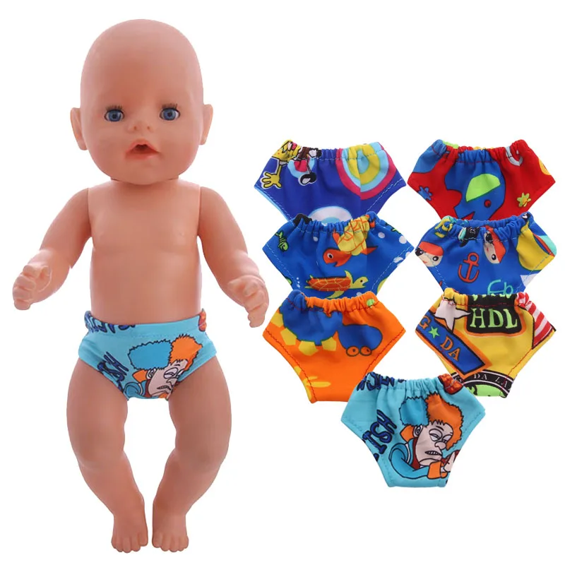 7 Styles Cartoon pattern underwear doll panties for18 inch doll clothes doll&43CM zaps doll clothes accessories
7 Styles Cartoon pattern underwear doll panties for18 inch doll clothes doll&43CM zaps doll clothes accessories