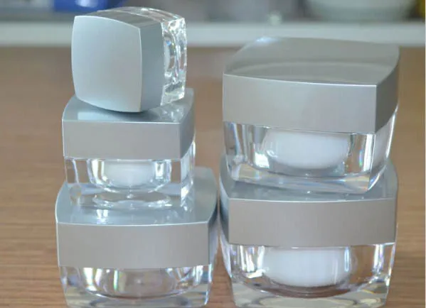 100pcs 30g ACRYLIC white inner with silver Lid square cream bottle, cosmetic 30g cream jar ,Cosmetic Jar 30g Cosmetic Packaging
100pcs 30g ACRYLIC white inner with silver Lid square cream bottle, cosmetic 30g cream jar ,Cosmetic Jar 30g Cosmetic Packaging