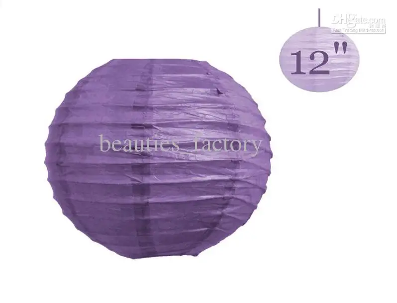 30 Pcs Chinese Paper Lantern lamps WEDDING Party DECORATIONS Purple 12" ( You can Mix Color)
30 Pcs Chinese Paper Lantern lamps WEDDING Party DECORATIONS Purple 12" ( You can Mix Color)