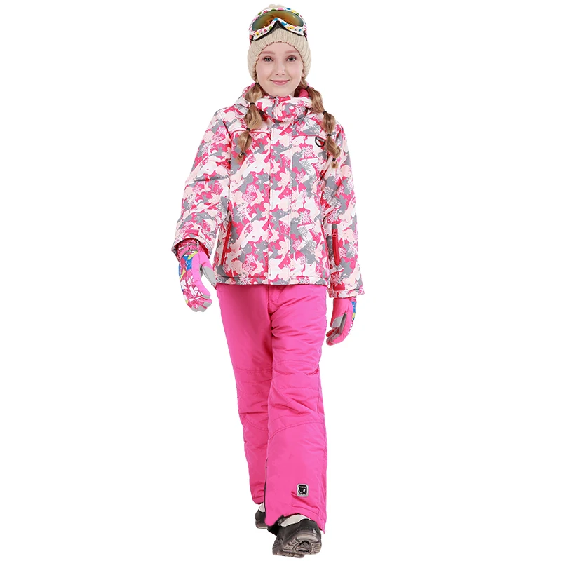 2019 Winter Ski Suit for Girls Outdoor Ski Jacket + Pants 2pcs Sets Waterproof Snowboard Jacket Outdoor Warm Girls Sport Suits
2019 Winter Ski Suit for Girls Outdoor Ski Jacket + Pants 2pcs Sets Waterproof Snowboard Jacket Outdoor Warm Girls Sport Suits