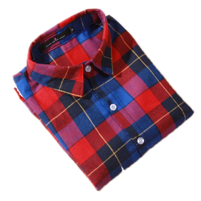 Blouse shirt women plaid shirt 100% Cotton Long sleeve blouse tops fashion 2021 shirt cheap clothes china winter Autumn clothing
Blouse shirt women plaid shirt 100% Cotton Long sleeve blouse tops fashion 2021 shirt cheap clothes china winter Autumn clothing