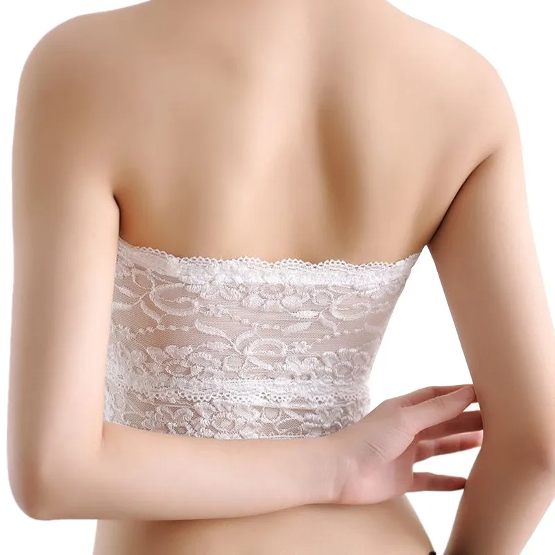 Sexy Women Girl Lace Strapless Seamless Padded Bra Cosy Ladies Soft Crop Top Bra Casual Crop Bra Lingerie
Sexy Women Girl Lace Strapless Seamless Padded Bra Cosy Ladies Soft Crop Top Bra Casual Crop Bra Lingerie