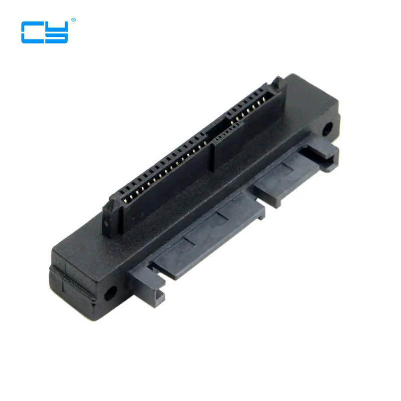 Right Angled 90 Degree SFF-8482 SAS 22 Pin to 7 Pin + 15 Pin SATA Hard Disk Drive Raid Adapter
Right Angled 90 Degree SFF-8482 SAS 22 Pin to 7 Pin + 15 Pin SATA Hard Disk Drive Raid Adapter