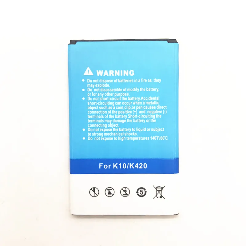 IBTION 3800mAh BL-45A1H BL45A1H батарея для LG K10 F670L F670K F670S F670 K420N LTE Q10 K420 | Мобильные телефоны и