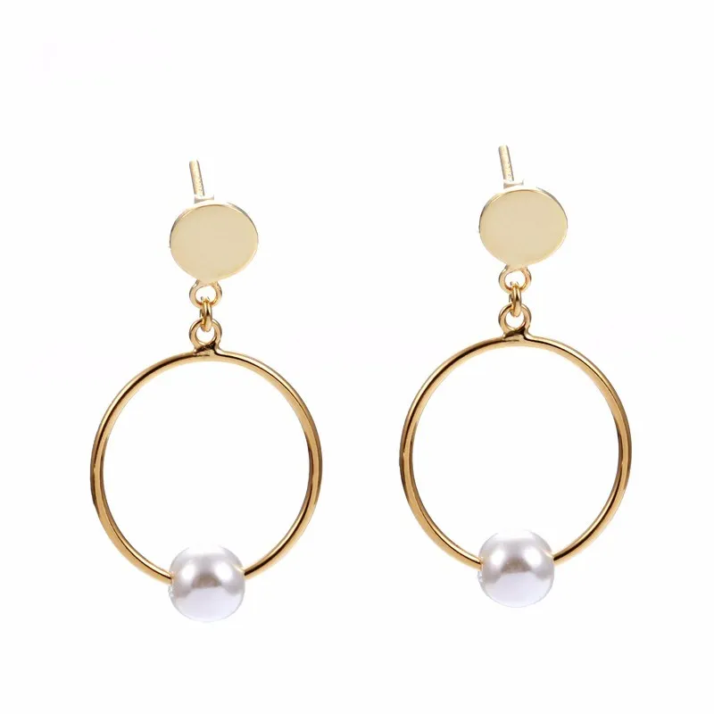 Fnixtar 2018 Pearl 925 Sterling Sliver Dangle Earrings for Women Jewelry Cute Round Women Earrings Valentine's Day Gift
Fnixtar 2018 Pearl 925 Sterling Sliver Dangle Earrings for Women Jewelry Cute Round Women Earrings Valentine's Day Gift