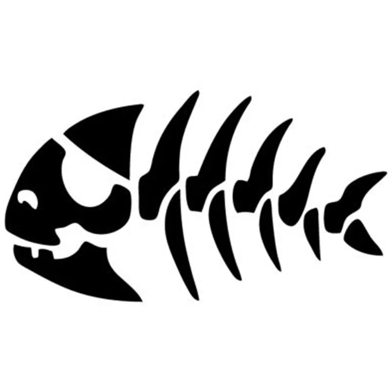 12.7*7.2CM PIRATE FISH Funny Window Decoration Stickers Cool Cartoon Car Decal Black/Silver C4-0820
12.7*7.2CM PIRATE FISH Funny Window Decoration Stickers Cool Cartoon Car Decal Black/Silver C4-0820