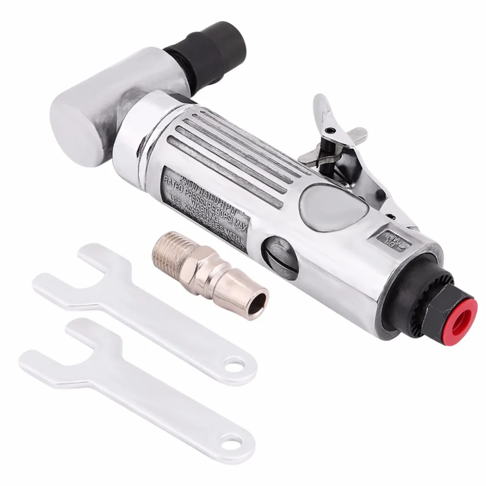 4Inch 90PSI 20000RPM Pneumatic Air Die Grinder Grinding Kit Machine 90 Degree Grinder Polishing Engraving Tool
4Inch 90PSI 20000RPM Pneumatic Air Die Grinder Grinding Kit Machine 90 Degree Grinder Polishing Engraving Tool