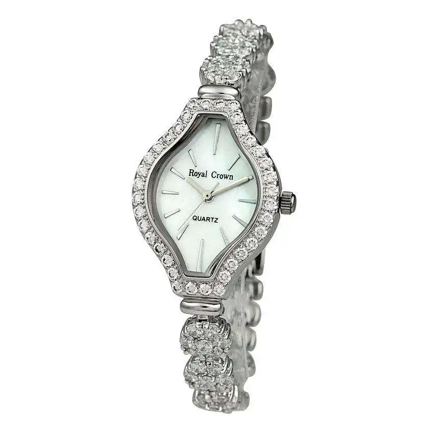 Royal Crown Lady Women's Watch Japan Quartz Jewelry Hours Fine Fashion Setting Crystal Bracelet Luxury Rhinestones Girl Gift
Royal Crown Lady Women's Watch Japan Quartz Jewelry Hours Fine Fashion Setting Crystal Bracelet Luxury Rhinestones Girl Gift