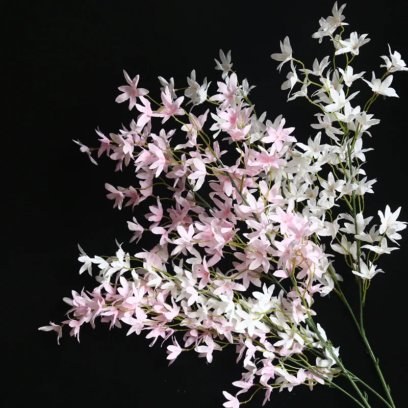 Artificial Flower 120CM Orchid Branch Wedding Decoration DIY Flower Wall Accessories Flower Vine Silk Fake Flower For Home Decor
Artificial Flower 120CM Orchid Branch Wedding Decoration DIY Flower Wall Accessories Flower Vine Silk Fake Flower For Home Decor