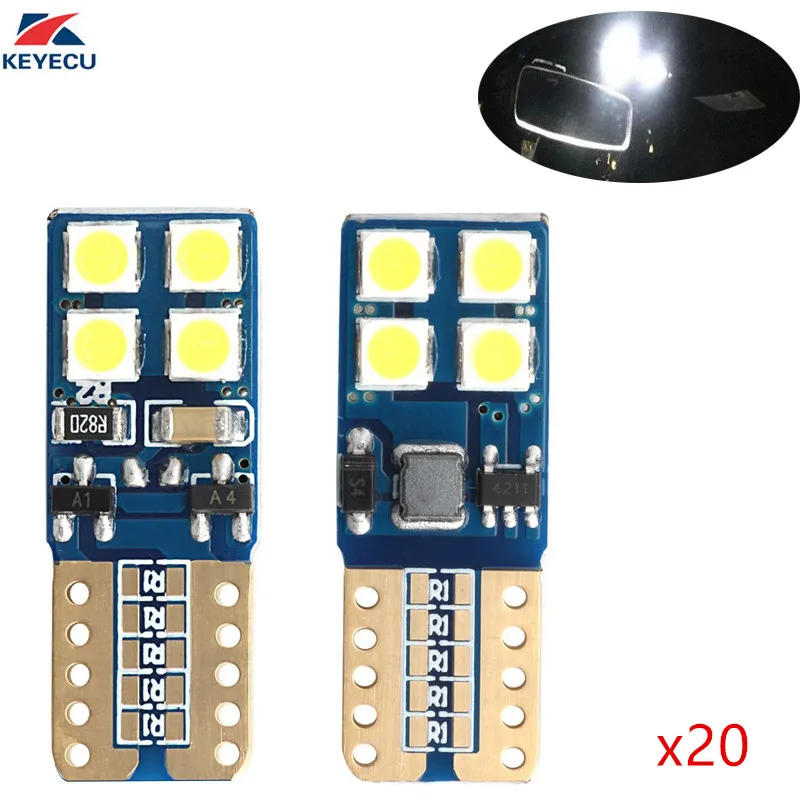 Светодиодные лампы KEYECU 3030 8SMD T10 W5W 194 169 2825, 20 шт./упаковка, светодиодные лампы высокой мощности, купольная панель для чтения, перчаточный ящик, ...
Светодиодные лампы KEYECU 3030 8SMD T10 W5W 194 169 2825, 20 шт./упаковка, светодиодные лампы высокой мощности, купольная панель для чтения, перчаточный ящик, ...