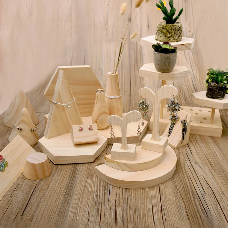 Wood Jewelry Display Stand Earrings, Ring, Necklace, Bracelets Display Stand Wood Jewellery Display Stand
Wood Jewelry Display Stand Earrings, Ring, Necklace, Bracelets Display Stand Wood Jewellery Display Stand