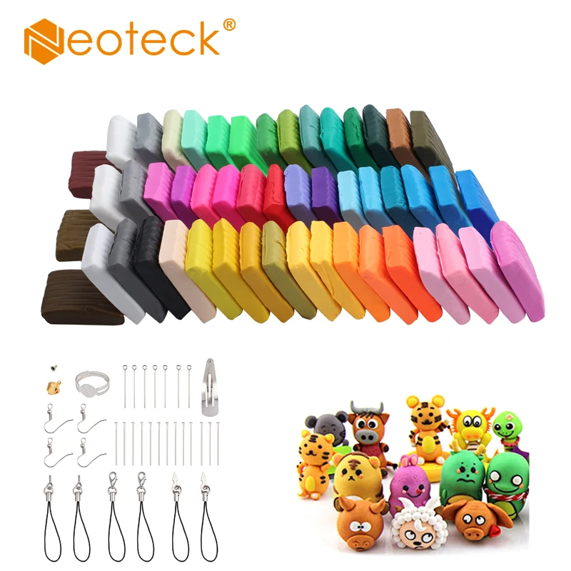 Neoteck 50 шт. набор блоков из мягкой полимерной глины для самостоятельного моделирования с инструментом для малевидного полимерного моделиров...
Neoteck 50 шт. набор блоков из мягкой полимерной глины для самостоятельного моделирования с инструментом для малевидного полимерного моделиров...