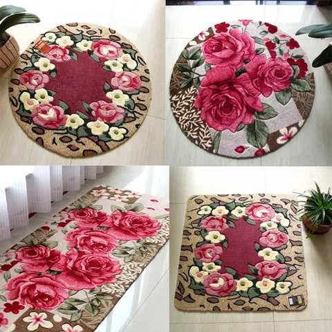 LIURomantic Floral Room Floor Mats Sweet Rose Print Carpets Living Room Modern,Designer Shabby Style Flower Rug Decorative
LIURomantic Floral Room Floor Mats Sweet Rose Print Carpets Living Room Modern,Designer Shabby Style Flower Rug Decorative