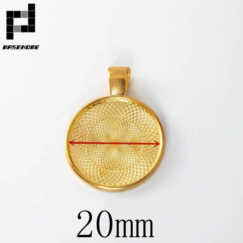 BASEHOME 10pcs/lot Pendant Settings Cabochon Base Bezel Trays Blank Fit 20mm Glass Cabochons DIY Pendant Necklace Finding
BASEHOME 10pcs/lot Pendant Settings Cabochon Base Bezel Trays Blank Fit 20mm Glass Cabochons DIY Pendant Necklace Finding