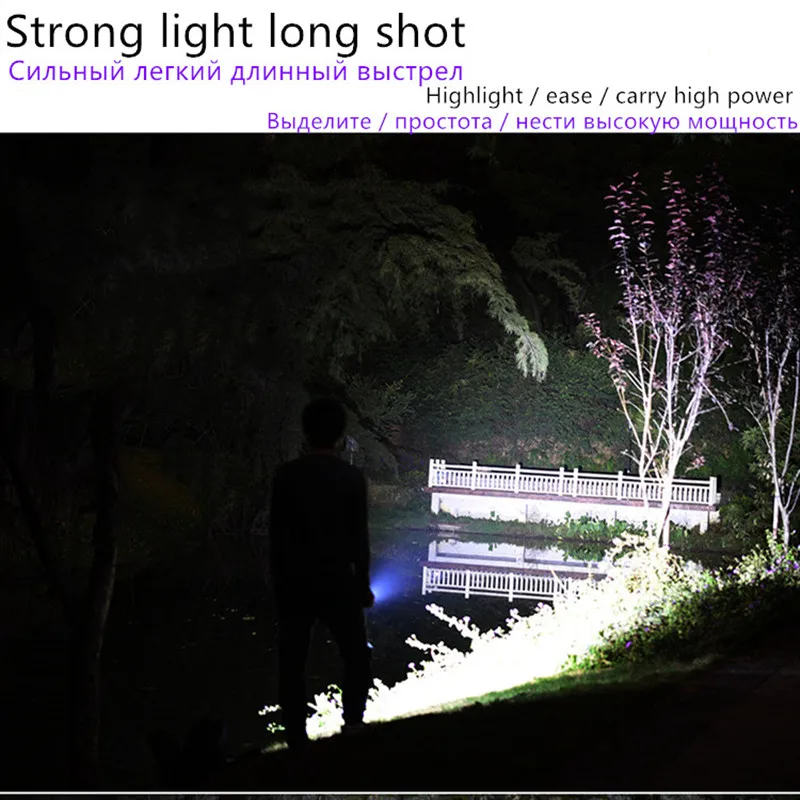 P70 glare flashlight small multi-function portable glare 1000m range rechargeable household outdoor super bright xenon lamp
P70 glare flashlight small multi-function portable glare 1000m range rechargeable household outdoor super bright xenon lamp