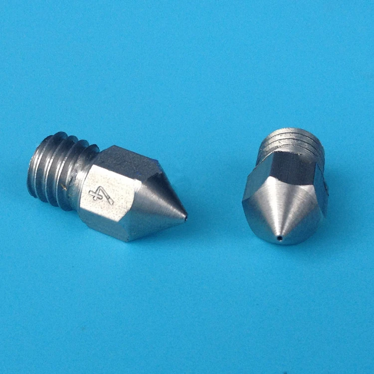 3 шт., насадка из нержавеющей стали 0,4 мм, насадка для 3D принтера Makerbot MK8 MK7 1,75/3 мм
3 шт., насадка из нержавеющей стали 0,4 мм, насадка для 3D принтера Makerbot MK8 MK7 1,75/3 мм