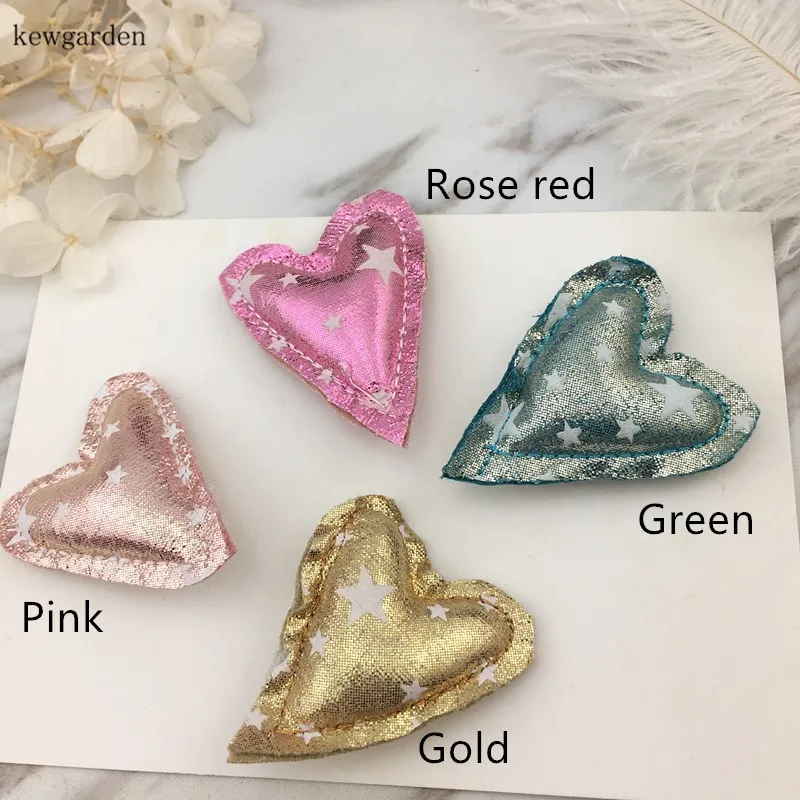 Kewgarden 4*5.2CM Handmade Bright Leather Lovely Heart DIY Hairband Bowknot Accessories DIY Apparel Sewing 8pcs/lot
Kewgarden 4*5.2CM Handmade Bright Leather Lovely Heart DIY Hairband Bowknot Accessories DIY Apparel Sewing 8pcs/lot