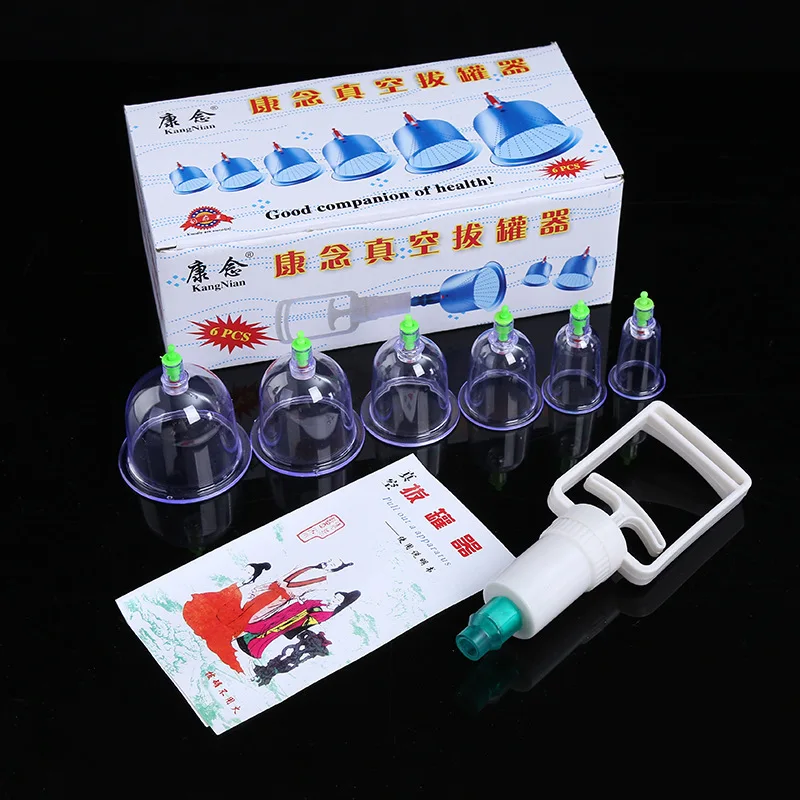 6 Cans Vacuum Cupping Device Household Chinese Medicine Ventosa Terapia Pumping Plastic Portable Set Suction Care Tool
6 Cans Vacuum Cupping Device Household Chinese Medicine Ventosa Terapia Pumping Plastic Portable Set Suction Care Tool