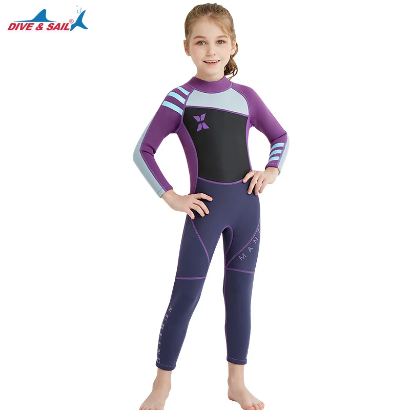 2.5MM Girls Neoprene One Piece Surfing Diving Suits Kids Full Body Scuba UPF50+ Snorkeling Body Boarding Water Sports SwimWear
2.5MM Girls Neoprene One Piece Surfing Diving Suits Kids Full Body Scuba UPF50+ Snorkeling Body Boarding Water Sports SwimWear
