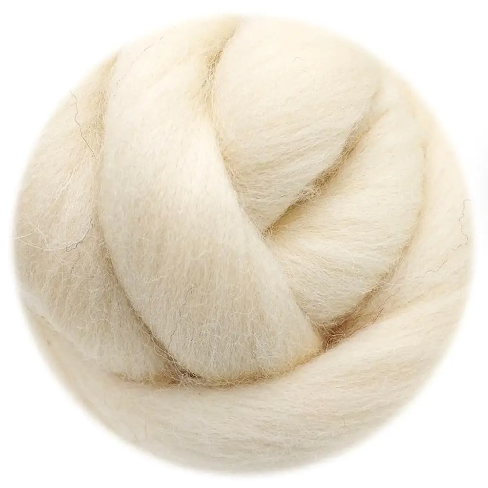 Feltsky 100g Felting Wool (70s 19um Grade) Needle Felting Diy Wool for Needle Felting Kit by Plastic Bag (N0.15)
Feltsky 100g Felting Wool (70s 19um Grade) Needle Felting Diy Wool for Needle Felting Kit by Plastic Bag (N0.15)