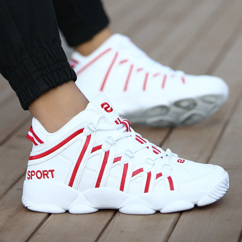 New Brand Basketball Shoes Men Women High-top Sports Cushioning Hombre Athletic Men Shoes Comfortable Black Sneakers
New Brand Basketball Shoes Men Women High-top Sports Cushioning Hombre Athletic Men Shoes Comfortable Black Sneakers