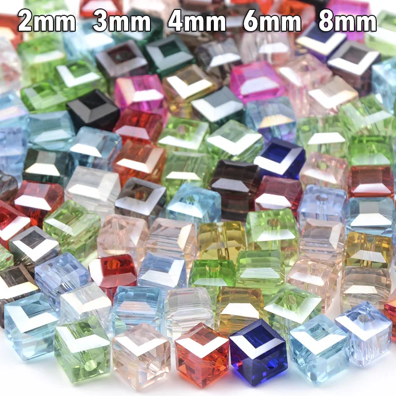 200 pcs/lot Square shape Upscale Austrian crystal beads Transparent beads 2mm 3mm 4mm 6mm 8mm supply bracelet Jewelry Making DIY
200 pcs/lot Square shape Upscale Austrian crystal beads Transparent beads 2mm 3mm 4mm 6mm 8mm supply bracelet Jewelry Making DIY