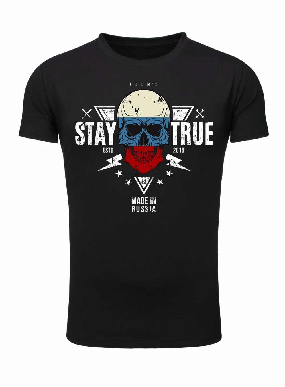 New Fashion Brand Clothing Print Round Neck Man Russia Russland Skull Flag Fahne Summer New Men Cotton T-Shirt
New Fashion Brand Clothing Print Round Neck Man Russia Russland Skull Flag Fahne Summer New Men Cotton T-Shirt