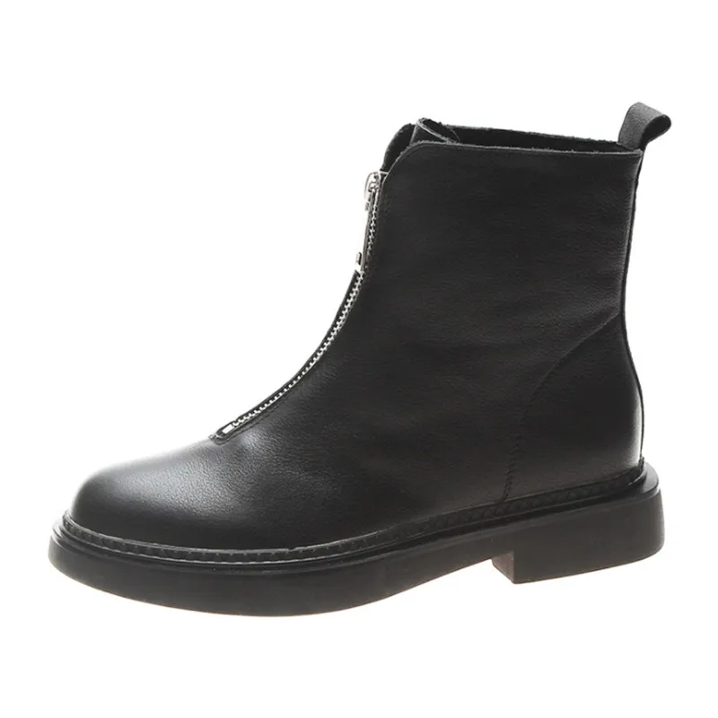 2020 New casual women's shoes winter hot leather short tube women's boots fashion trend comfortable soft wild warm Martin boots
2020 New casual women's shoes winter hot leather short tube women's boots fashion trend comfortable soft wild warm Martin boots