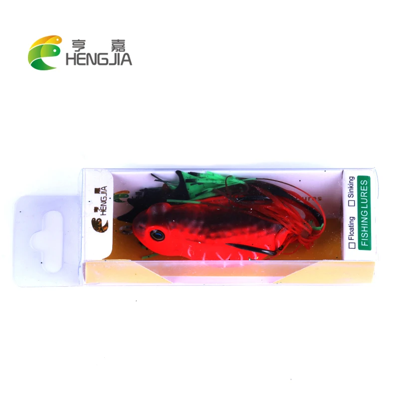 HENGJIA 1PC rubber plastic soft frog fishing lures salmon sneakhead fishing baits wobblers crankbaits pesca fishing tackles
HENGJIA 1PC rubber plastic soft frog fishing lures salmon sneakhead fishing baits wobblers crankbaits pesca fishing tackles