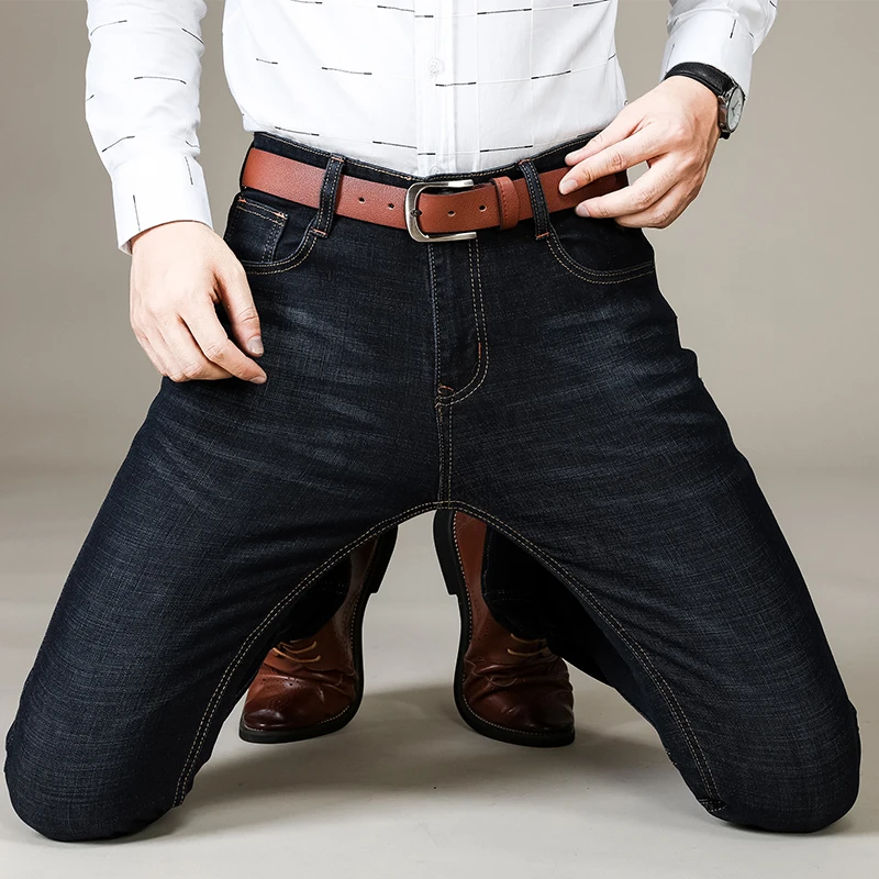 BrandMen Jeans Famous Brand 2019 Slim Straight Business Casual Black Elasticity Cotton Denim Pants Trousers panta
BrandMen Jeans Famous Brand 2019 Slim Straight Business Casual Black Elasticity Cotton Denim Pants Trousers panta