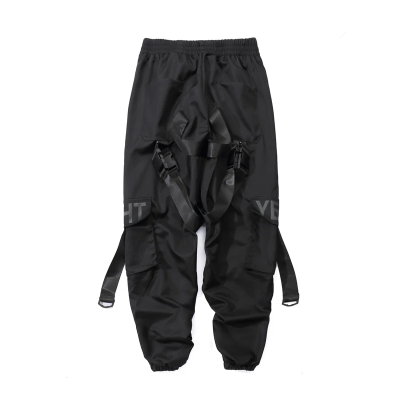 Men Elastic Waist Ribbons Design Harem Pant Men Streetwear Punk Hip Hop Casual Trousers Joggers Male Dancing Pant Black
Men Elastic Waist Ribbons Design Harem Pant Men Streetwear Punk Hip Hop Casual Trousers Joggers Male Dancing Pant Black