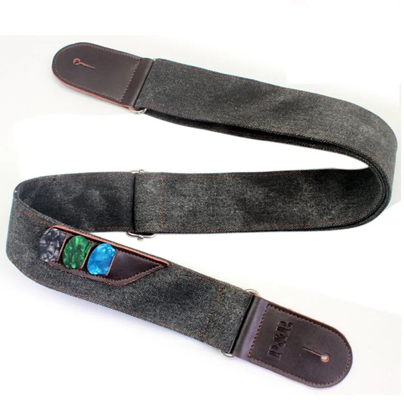 Guitar Back Straps Adjustable Leather Strong With 3 Pick Holders For electric/Acoustic Guitar Bass Ukelele
Guitar Back Straps Adjustable Leather Strong With 3 Pick Holders For electric/Acoustic Guitar Bass Ukelele