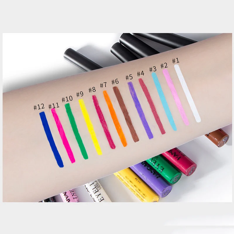 HANDAIYAN Liquid Color Liner Matte Makeup Tint Easy To Use Waterproof Eye Shadow&ampLiner Soft Water Cosmetic Tool JLRS 2018 | Красота и