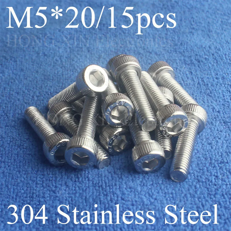 Винты с шестигранной головкой M5 * 20 304, 15 шт., винты с шестигранной головкой, винты с шестигранной головкой, винты для мебели, набор винтов из нержавеющей стали
Винты с шестигранной головкой M5 * 20 304, 15 шт., винты с шестигранной головкой, винты с шестигранной головкой, винты для мебели, набор винтов из нержавеющей стали