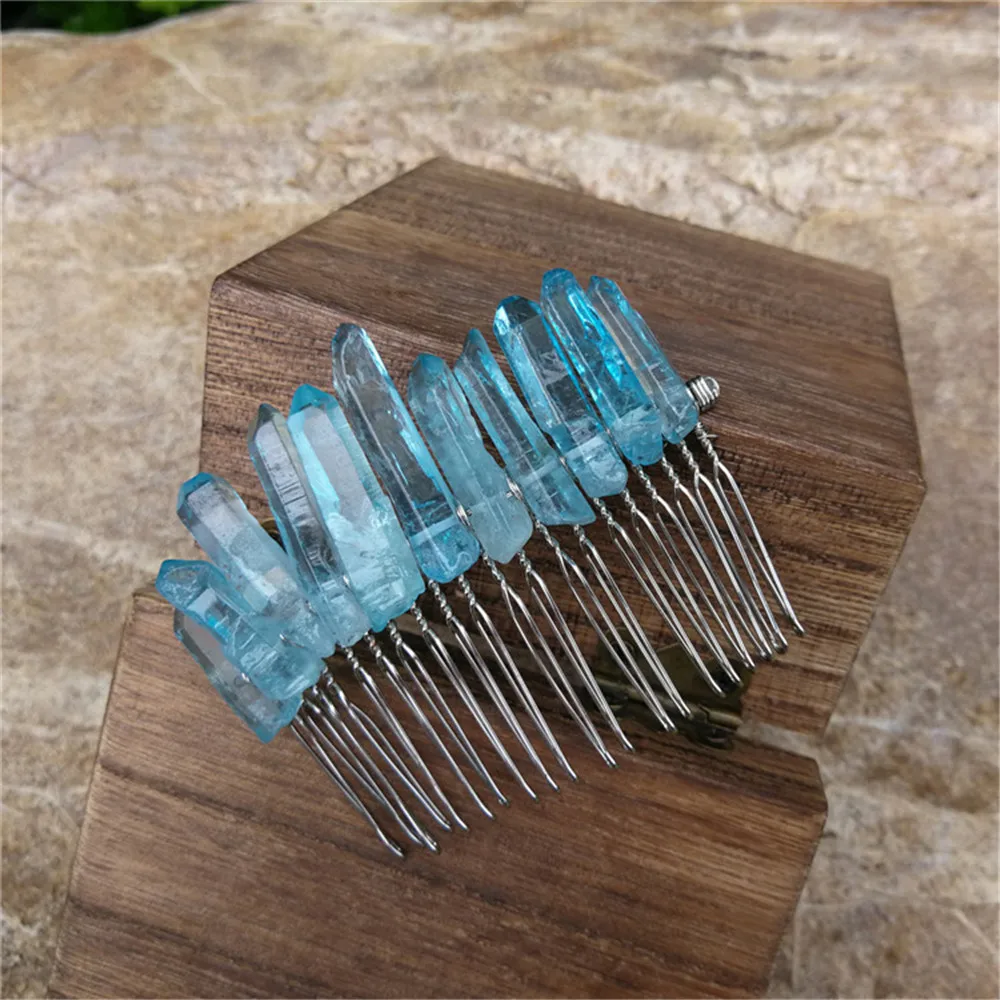 Корона из кварцевого кристалла Aura, Натуральный Необработанный матовый Радужный камень, опал, ангел, Золотая расческа Aura, свадебные аксессуа...
Корона из кварцевого кристалла Aura, Натуральный Необработанный матовый Радужный камень, опал, ангел, Золотая расческа Aura, свадебные аксессуа...