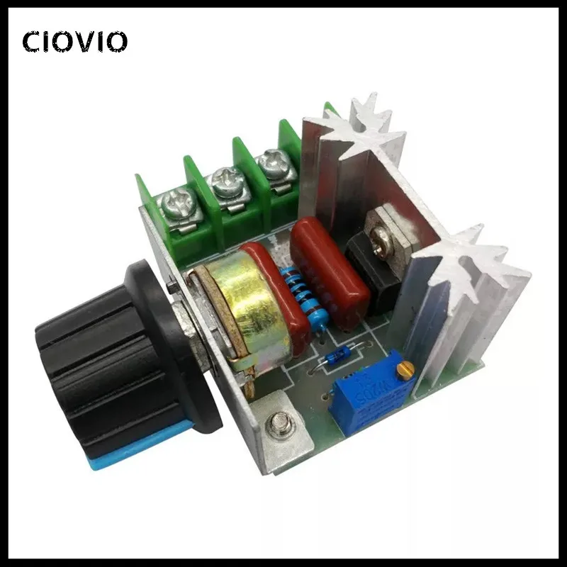 10PCS AC 220V 2000W SCR Voltage Regulator Dimming Dimmers Motor Speed Controller Thermostat Electronic Voltage Regulator Module
10PCS AC 220V 2000W SCR Voltage Regulator Dimming Dimmers Motor Speed Controller Thermostat Electronic Voltage Regulator Module