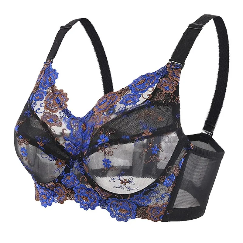 Women's Big Size Full Coverage Floral Embrodiery Ultra-thin Bra Lingerie 34 36 38 40 42 44 46 48 B C D E F G H
Women's Big Size Full Coverage Floral Embrodiery Ultra-thin Bra Lingerie 34 36 38 40 42 44 46 48 B C D E F G H
